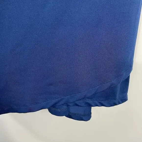 Title Nine Athletic Dress Sz S Blue Racer Back Pocket Tennis Pickleball Stretch - Picture 5 of 9